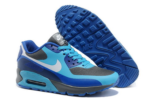 Nike Air Max 90 Hyp Frm Women Blue White Running Shoes Online Store